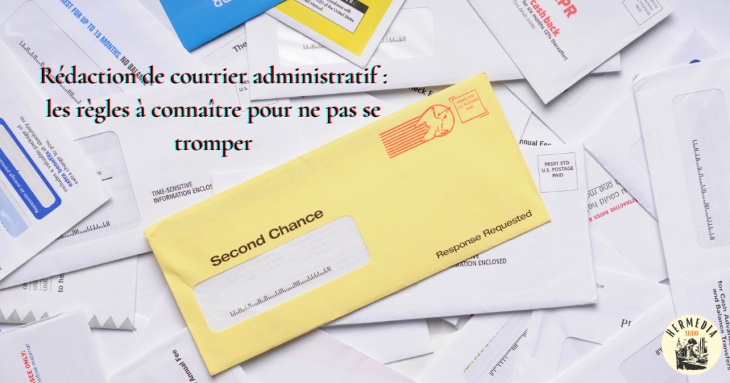 Image blog présentation rédaction de courrier administratif