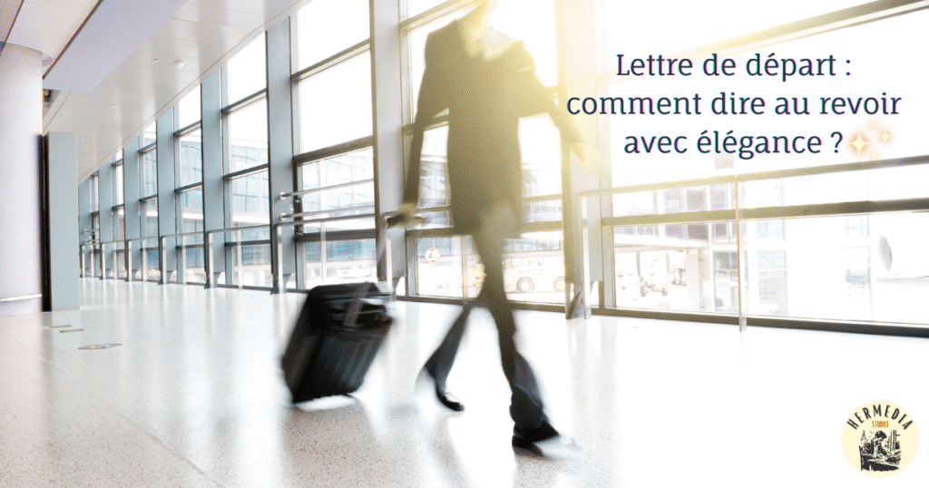 Image blog présentation lettre de départ